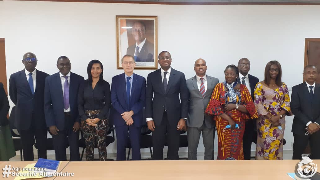 Le Ministre Sidi Touré échange avec le Vice-président adjoint de la gestion des programmes du FIDA